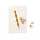 Set 3 jocuri Yacht, Ludo si X si 0, 2401E16560, Vinga, 24x24x2.8 cm, Hartie, Lemn, Maro
