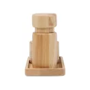 Set retro sare si piper, 2410E24722, Vinga, 15 x 8.5 x 12 cm, Lemn, Maro