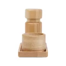 Set retro sare si piper, 2410E24722, Vinga, 15 x 8.5 x 12 cm, Lemn, Maro
