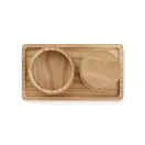 Set retro sare si piper, 2410E24722, Vinga, 15 x 8.5 x 12 cm, Lemn, Maro