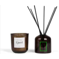   Set ambiental nordic, 2509E17400, Vinga, 7.8xØ 7.5 cm, Sticla, Albastru