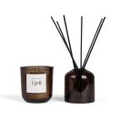 Set ambiental nordic, 2509E17401, Vinga, 7.8xØ 7.5 cm, Sticla, Crem