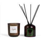 Set ambiental nordic, 2509E17401, Vinga, 7.8xØ 7.5 cm, Sticla, Crem