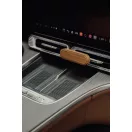Odorizant auto, Vinga, 2610E17294, 10.3x3x2.4 cm, Polipropilena, Lemn, Maro