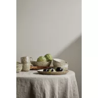   Bol pentru servire, 2401E16663, Vinga, 5.8xØ24 cm, Gresie, Bej