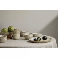 Set 2 boluri, 2401E16660, Vinga, 4.3xØ15.5 cm, Gresie, Bej