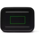 Caserola pentru alimente, 750 ml, Vinga, 2601E14779, 16.7x12.3x5.6 cm, Otel, Poliester, Negru