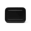 Caserola pentru alimente, 750 ml, Vinga, 2601E14779, 16.7x12.3x5.6 cm, Otel, Poliester, Negru