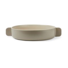   Tava rotunda pentru cuptor, 2401E16633, Vinga, 32.7x22x6 cm, Gresie, Gri