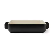 Tava de cuptor, 2401E16630, Vinga, 33x26x6 cm, Gresie, Negru