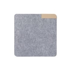   Mousepad antiderapant, 2401E16456, Vinga, 28x0.6x28 cm, Pasla, Poliuretan, Gri