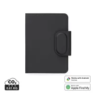   Husa pentru pasaport cu localizare, Vinga, 2610E18202, 10.8x2x14 cm, Poliuretan, ABS, Negru