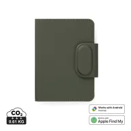   Husa pentru pasaport cu localizare, Vinga, 2610E18203, 10.8x2x14 cm, Poliuretan, ABS, Verde
