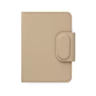   Husa pentru pasaport cu localizare, Vinga, 2610E18204, 10.8x2x14 cm, Poliuretan, ABS, Bej Greige