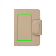   Husa pentru pasaport cu localizare, Vinga, 2610E18204, 10.8x2x14 cm, Poliuretan, ABS, Bej Greige