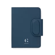   Husa pentru pasaport cu localizare, Vinga, 2610E18205, 10.8x2x14 cm, Poliuretan, ABS, Albastru Navy