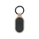 Breloc cu localizare, Vinga, 2610E18172, 3.2x9.3x0.7 cm, Poliuretan, ABS, Bej Greige