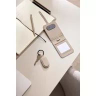   Breloc cu localizare, Vinga, 2610E18172, 3.2x9.3x0.7 cm, Poliuretan, ABS, Bej Greige