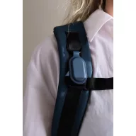   Breloc cu localizare, Vinga, 2610E18173, 3.2x9.3x0.7 cm, Poliuretan, ABS, Albastru Navy