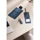 Breloc cu localizare, Vinga, 2610E18173, 3.2x9.3x0.7 cm, Poliuretan, ABS, Albastru Navy