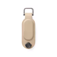  Breloc cu localizare, Vinga, 2610E18168, 3x8.5x2.6 cm, Poliuretan, ABS, Bej Greige