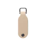  Breloc cu localizare, Vinga, 2610E18168, 3x8.5x2.6 cm, Poliuretan, ABS, Bej Greige