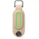 Breloc cu localizare, Vinga, 2610E18168, 3x8.5x2.6 cm, Poliuretan, ABS, Bej Greige