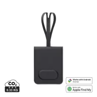   Eticheta bagaj, Vinga, 2610E17421, 8.5x1x9.8 cm, Poliuretan, ABS, Negru