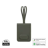   Eticheta bagaj, Vinga, 2610E17423, 8.5x1x9.8 cm, Poliuretan, ABS, Verde