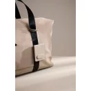 Eticheta bagaj, Vinga, 2610E17424, 8.5x1x9.8 cm, Poliuretan, ABS, Bej Greige