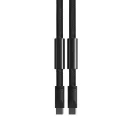 Cablu de incarcare, Vinga, 2610E17674, 60 W, 160x0.5x0.5 cm, Plastic, Poliuretan, Negru