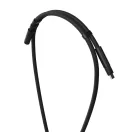 Cablu de incarcare, Vinga, 2610E17674, 60 W, 160x0.5x0.5 cm, Plastic, Poliuretan, Negru