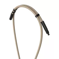   Cablu de incarcare, Vinga, 2610E17676, 60 W, 160x0.5x0.5 cm, Plastic, Poliuretan, Bej Greige
