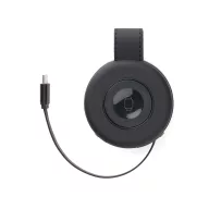   Incarcator wireless, Vinga, 2610E18915, 15 W, 6.5x3x8.5 cm, Poliuretan, ABS, Negru