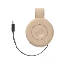 Incarcator wireless, Vinga, 2610E18917, 15 W, 6.5x3x8.5 cm, Poliuretan, ABS, Bej Greige