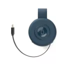 Incarcator wireless, Vinga, 2610E18918, 15 W, 6.5x3x8.5 cm, Poliuretan, ABS, Albastru Navy