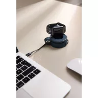   Incarcator wireless, Vinga, 2610E18918, 15 W, 6.5x3x8.5 cm, Poliuretan, ABS, Albastru Navy