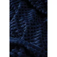   Patura 2401E16539, Vinga, 170x130x0.5 cm, Poliester, Poliuretan, Albastru navy