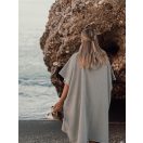 Poncho Dama, Vinga, 2401E13947, Bumbac, Poliester, Gri, 