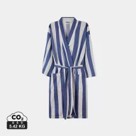   Halat de baie, Unisex, 2502E14096, Vinga, Bumbac, Poliester, Albastru, M