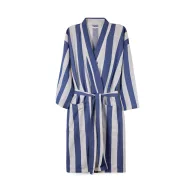   Halat de baie, Unisex, 2502E14094, Vinga, Bumbac, Poliester, Albastru, XL