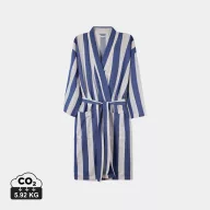   Halat de baie, Unisex, 2502E14094, Vinga, Bumbac, Poliester, Albastru, XL