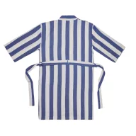   Halat de baie, Unisex, 2502E14094, Vinga, Bumbac, Poliester, Albastru, XL