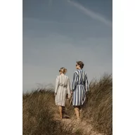   Halat de baie, Unisex, 2502E14094, Vinga, Bumbac, Poliester, Albastru, XL