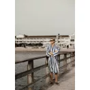 Halat de baie, Unisex, 2502E14094, Vinga, Bumbac, Poliester, Albastru, XL