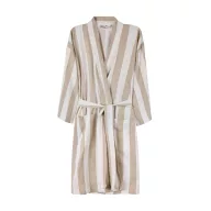   Halat de baie, Unisex, 2502E14093, Vinga, Bumbac, Poliester, Bej, XL