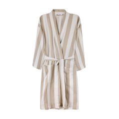   Halat de baie, Unisex, 2502E14093, Vinga, Bumbac, Poliester, Bej, XL