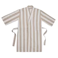   Halat de baie, Unisex, 2502E14093, Vinga, Bumbac, Poliester, Bej, XL