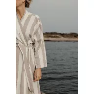   Halat de baie, Unisex, 2502E14093, Vinga, Bumbac, Poliester, Bej, XL