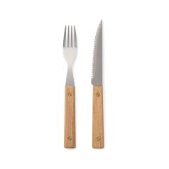   Set de tacamuri, 2502E16022, Vinga, 30.5 x 25 x 2.5 cm, Otel, Maro